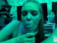 Blondine, Blasen, Spermaladung, Schwanz, Hd, Jungendliche (18+), Titten