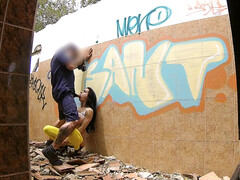 お尻, 美人, 黒人, カップル, 顔射, アウトドア, ユニフォーム, ヤリマンの