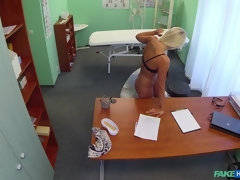 素人, カップル, 中出し, 医者, バック, 指いじり, オフィス, のぞき