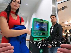 HUNT4K. ATM is not working and it means babe is going to suck dick