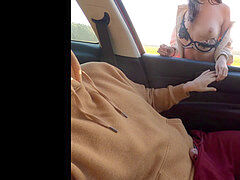 Leie, Im freien, Zierlich, Öffentlich, Jungendliche (18+)