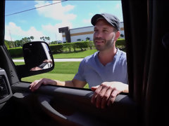 お尻, デカ尻, デカパイ, ブロンド, フェラチオ, ハードコア, ホテル, 異人種間