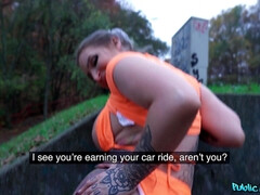 Américain, Gros seins, Blonde, Sucer une bite, Britannique, Queue, De plein air, Piercing