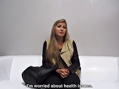 Amateur, Nana, Blonde, Sucer une bite, Tchèque