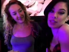 Arsch, Braunhaarige, Hundestellung, Hardcore, Hd, Flotter dreier, Titten