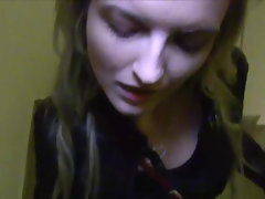 Blondine, Blasen, Spermaladung, Schwanz, Hotel, Im freien, Pov, Öffentlich