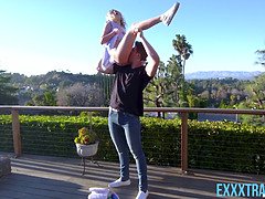 Verga grande, Rubia, Linda, Corridas faciales, Hd, Enano, Tetas naturales, Gritar