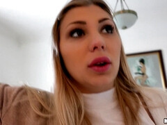 素人, ブロンド, 顔射, アウトドア, 公共