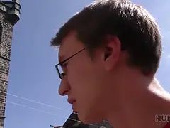 Cocu, Tchèque, Hd, Léchez, Argent, Pov, Réalité, Adolescente