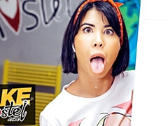 アジア人, デカチン, 茶髪の, 面白, Hd, 日本人, なめる, オマンコ