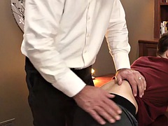 In den arsch, Schwul, Masturbation, Reif, Büro, Dürr, Titten, Spielzeuge