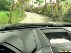 素人, お尻, 黒人, 車, 自然山雀, ハメ撮り, オマンコ, 剃毛