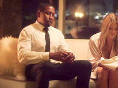 デカチン, フェラチオ, 顔射