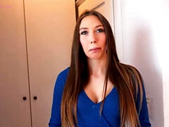 Leie, Blasen, Hundestellung, Würgen, Selbstgemacht, Hausmädchen, Orgasmus, Rumänisch