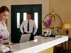 Schwarz, Kehlenfick, Schwanz, Schwarz, Lecken, Muschi, Reiten, Titten