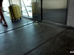 Skinny teen Megan has sex adventure on the beach