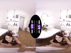 Tridimensionnel, Sucer une bite, Brunette brune, Éjaculer dans la bouche, Fétiche, Hard, Hd, Adolescente