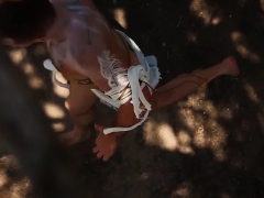 Фетиш, Геи, Хд, Мускулы, На природе, Реалити, Подглядывание