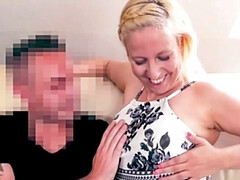 Amateur, Rubia, Mamada, Estilo perrito, Alemán, Madres para coger, Mamá, Coño