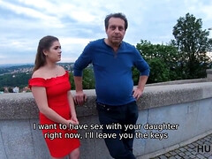 フェラチオ, 浮気する, チェコ, バック, なめる, お金, オマンコ, ティーン