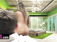 デカパイ, 巨乳な, バック, なめる, 下着, オマンコ, 現実, オッパイの