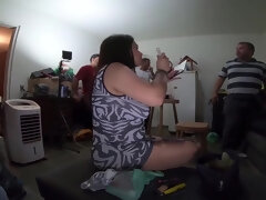 Amateur, Anal, Cul, Nana, Gros seins, Grosse, Fille latino, De plein air