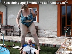 デカパイ, ぽちゃ, 顔面騎乗, デブ, フェムドム, フェティッシュ, Hd, 息子