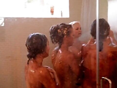 Grosser arsch, Lesbisch, Lecken, Lingerie, Rasiert, Dürr, Entkleiden, Titten