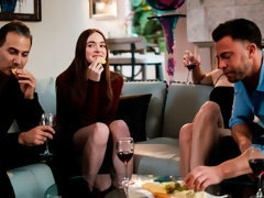 お尻, バック, 手コキする, キス, ガリガリ, ストリッピング, ティーン, オッパイの