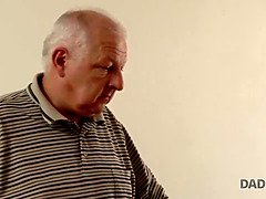 Attrapée, Tromperie, Doigter, Grandpère, Hard, Hd, Réalité, Adolescente