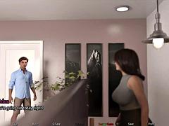 3d, デカパイ, フェラチオ, ハードコア, Hd, 淫乱熟女, 教師, 妻