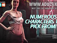 美女, デカパイ, フェラチオ, 茶髪の, 手コキする, ハードコア, 熟年, オッパイの