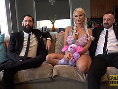 デカチン, デカパイ, フェラチオ, イギリス人, 口内発射, 服従, フェティッシュ, ラフ