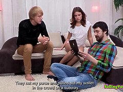 Enthousiasteling, Sperma, Man die toekijkt, Hd, Russisch, Kort haar, Zuigen, Tiener