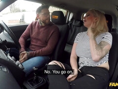 Blasen, Auto, Hundestellung, Fingern, Küssen, Lecken, Muschi, Lehrer