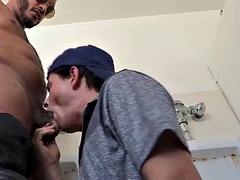 Grote lul, Zwart, Hardcore, Spier, Politie, Openbaar, Zuigen, Tiener