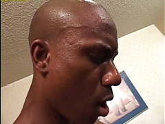 Gros cul, Noire, Tir de sperme, Noir ébène, Hard, Chevaucher, Suçant, Pute