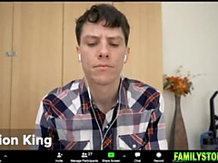 デカチン, フェラチオ, なめる, 淫乱熟女, オマンコ, 義母, ティーン, 三人