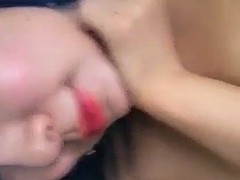 素人, アジア人, フェティッシュ, 韓国人, オナニー, 穴開きパンティ, 一人