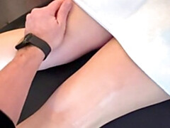 Amateur, Blonde, Tir de sperme, Fait maison, Massage, Seins naturels, Chatte, Nénés