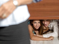 デカ尻, デカチン, フェラチオ, 茶髪の, バック, 自然山雀, ティーン, オッパイの