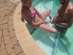素人, カップル, 口内発射, 自家製, オナニー, オーガズム, アウトドア, 垂れ乳