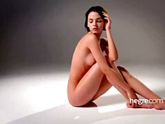 Grote kont, Bruinharig, Hd, Mager, Tieten likken