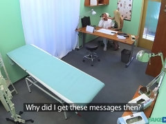 カップル, 医者, バック, 指いじり, なめる, 看護婦, オマンコ, のぞき