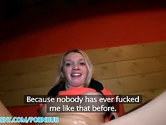 Amateur, Blonde, Hd, Pov, Public, Chatte, Réalité, Maigrichonne