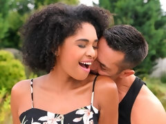 Arsch, Blasen, Hundestellung, Schwarz, Handjob, Rasiert, Jungendliche (18+), Titten