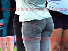 Milf, Im freien, Spanner