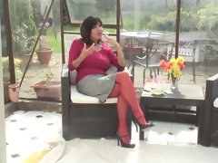 Мастурбация, Зрелые, Милф, Бритые, Соло