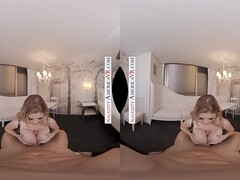 Grosser schwanz, Blondine, Vollbusig, Hardcore, Lesbisch, Monster, Realität, Strümpfe