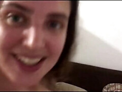 Hot Wife Fucking on Couch with Big Ass and Tight Pussy